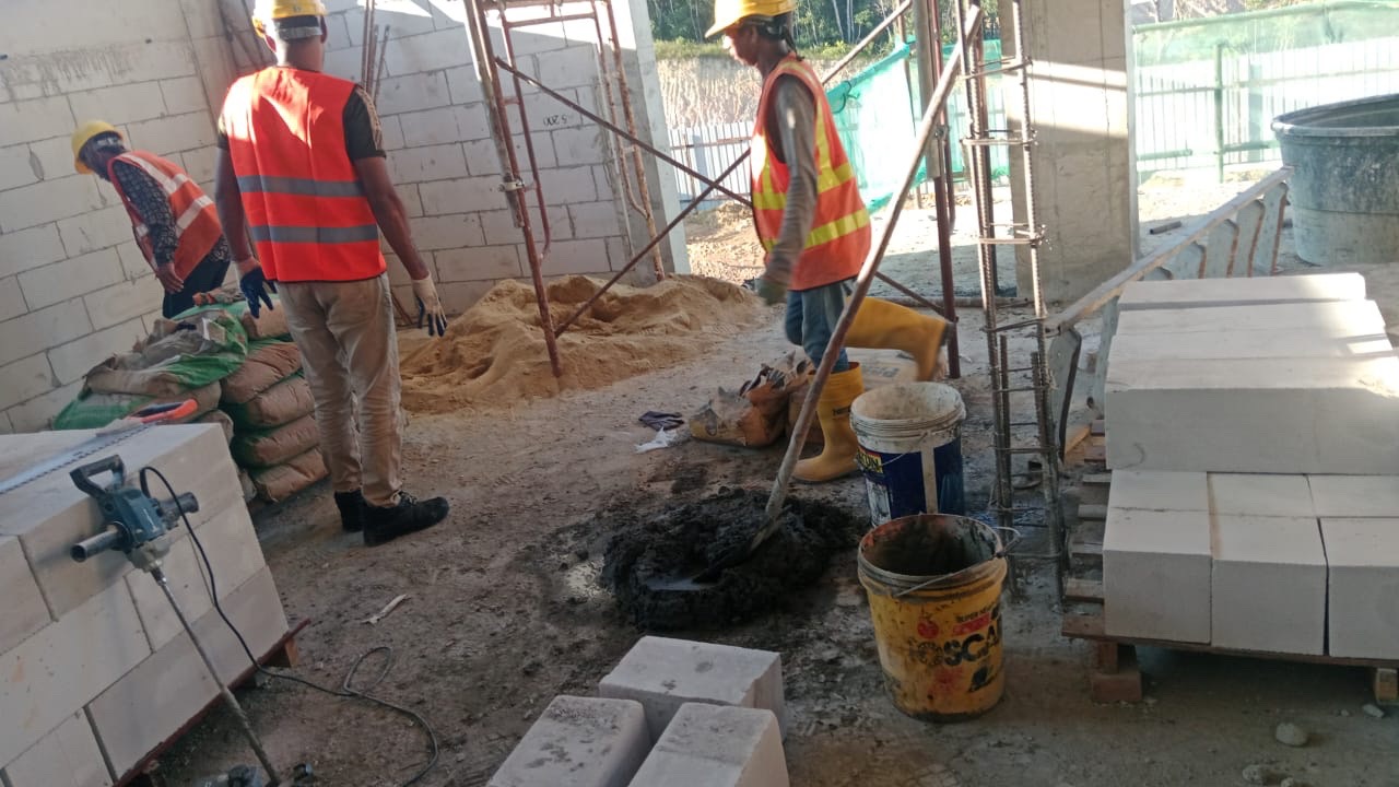 Construction and block work