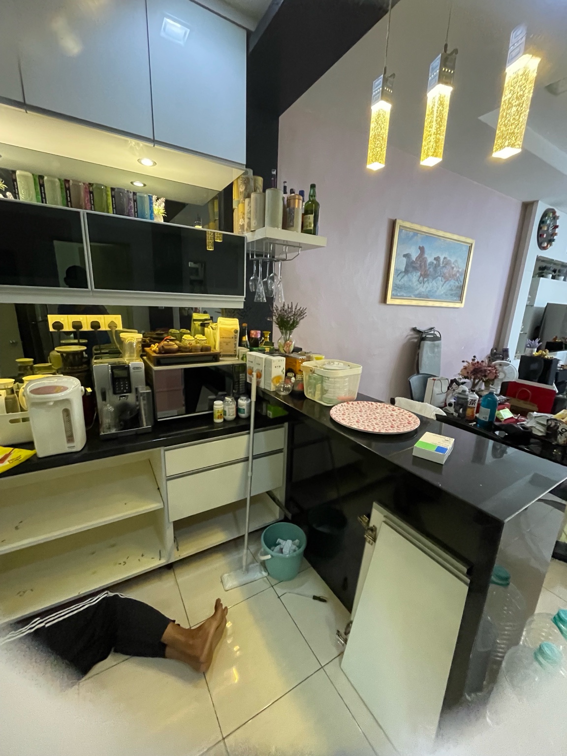 Kitchen cabinet repair and leak fix